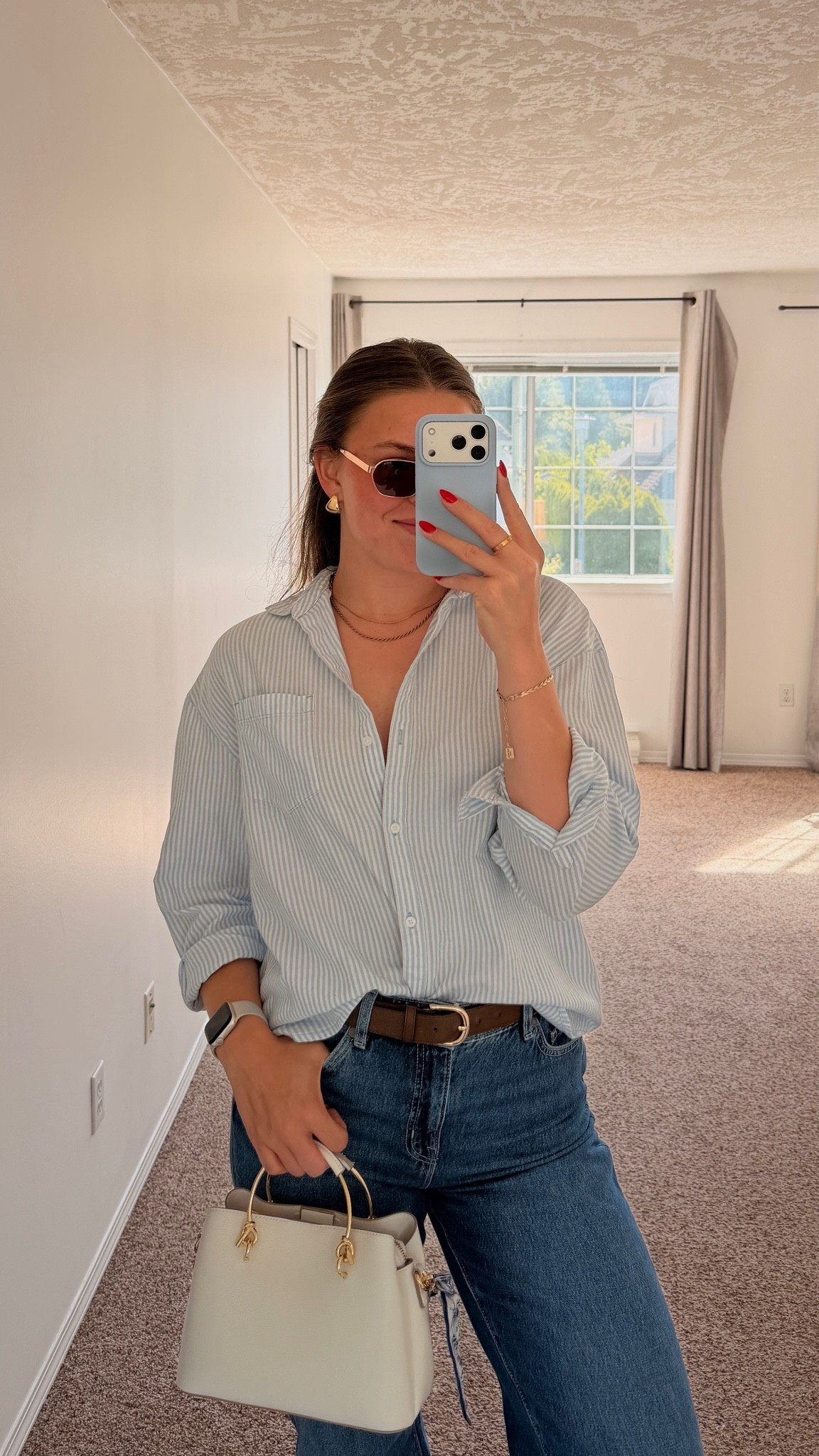 Sunday dinner outfit of the night 🩵

#LTKjeans #LTKsummer #LTKcanada