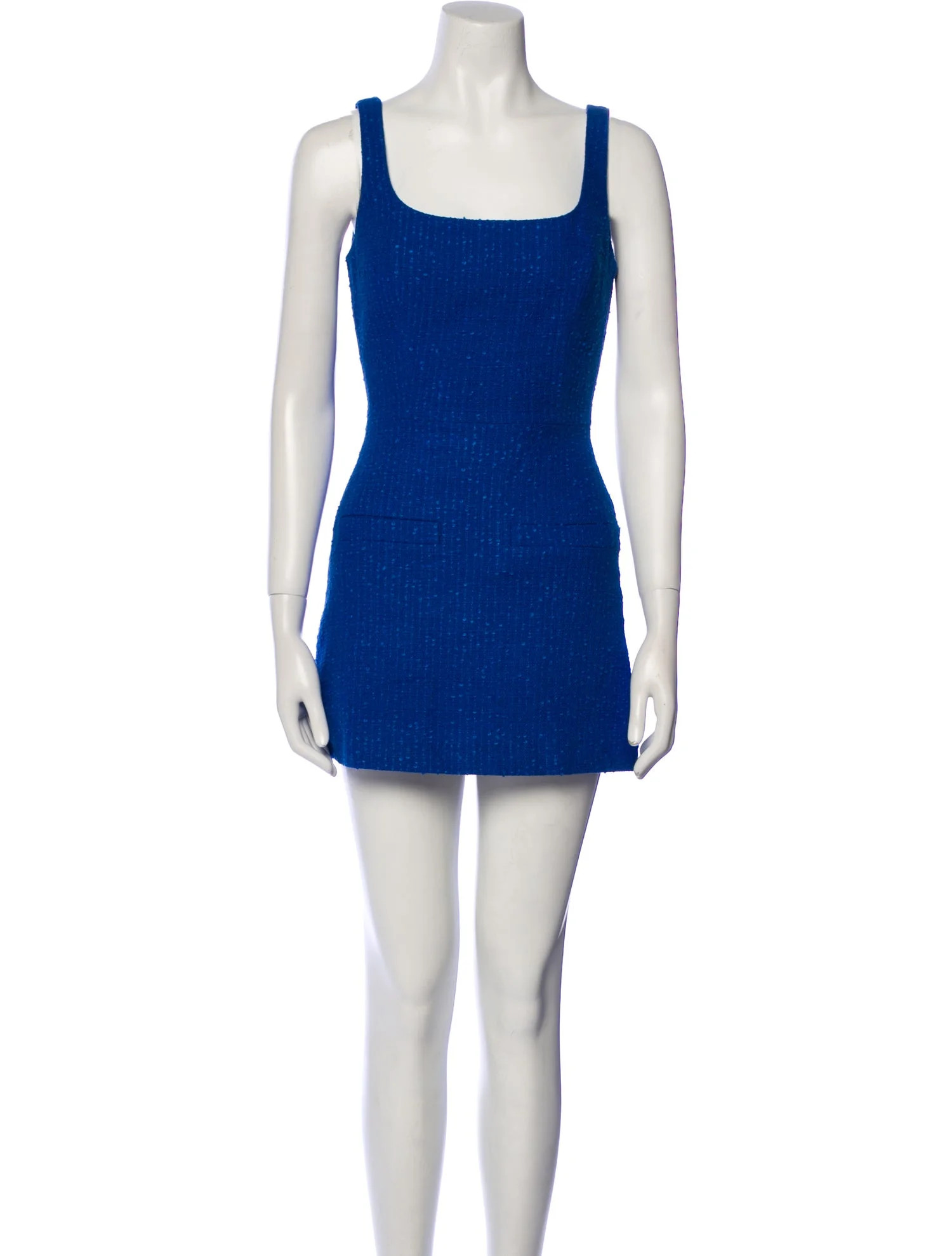 Square Neckline Mini Dress | The RealReal