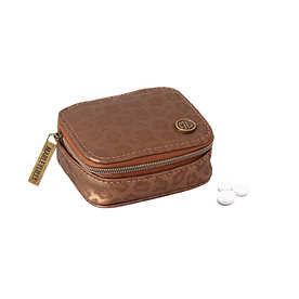 Metallic Leopard Pill Box | Marleylilly