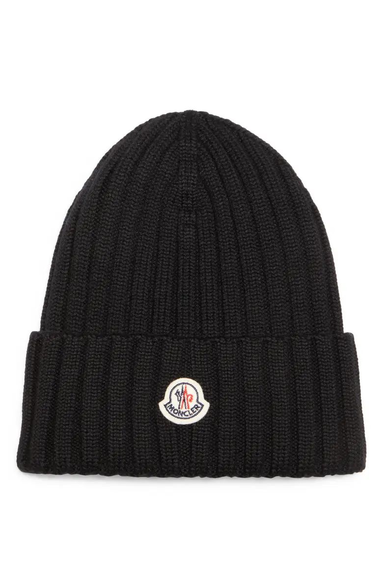 Virgin Wool Rib Beanie | Nordstrom