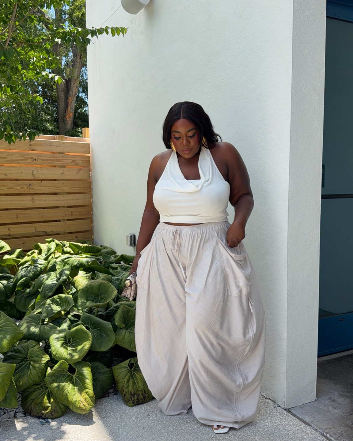 halter tops all summer long 

top XXL
pants 20/4X

#LTKPlusSize #LTKBeauty #LTKSaleAlert