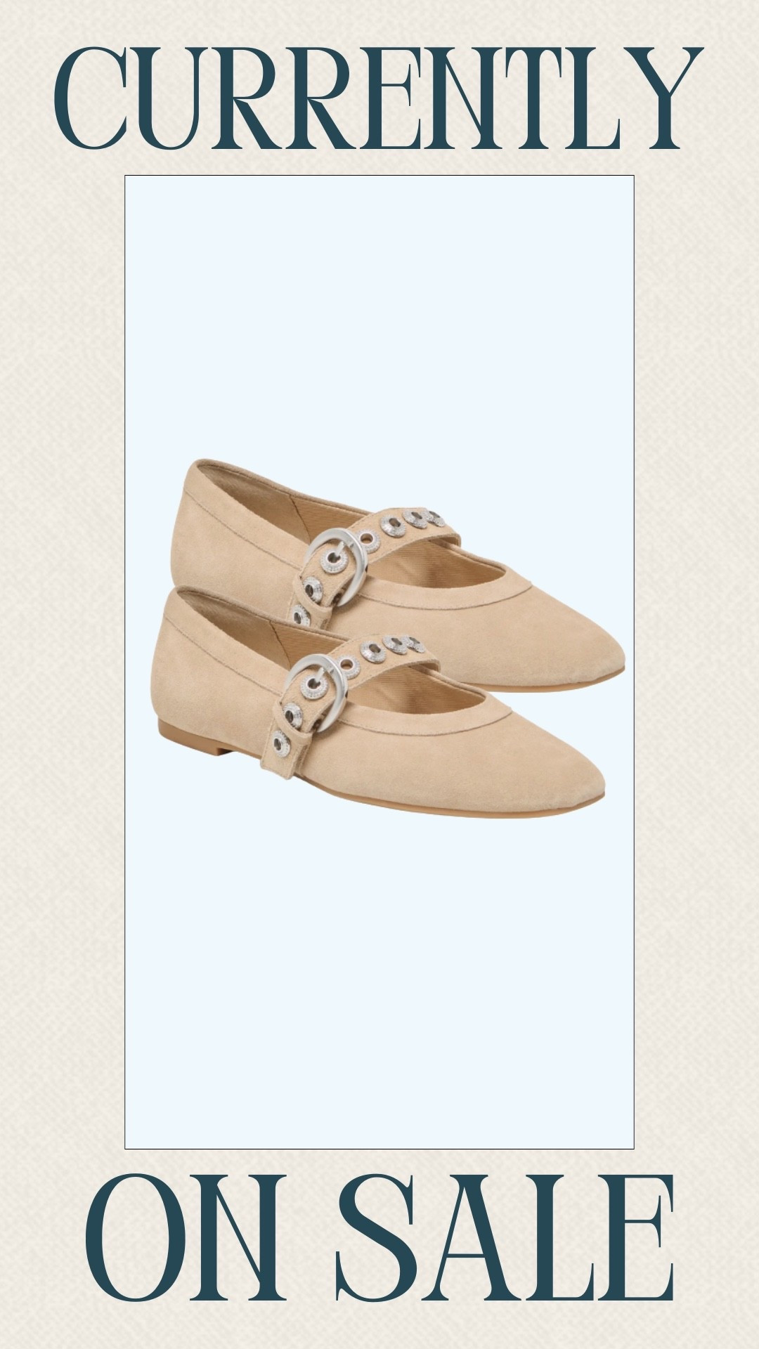 These Nordstrom Mary Jane flats combine a soft suede finish with a pointed toe and a statement buckle strap accented by subtle studs. Their neutral color makes them easy to pair with jeans, trousers, dresses, or skirts while adding a polished touch to any outfit. They're a timeless style that blends everyday comfort with elevated details.

#LTKMidsize #LTKOver40 #LTKSaleAlert