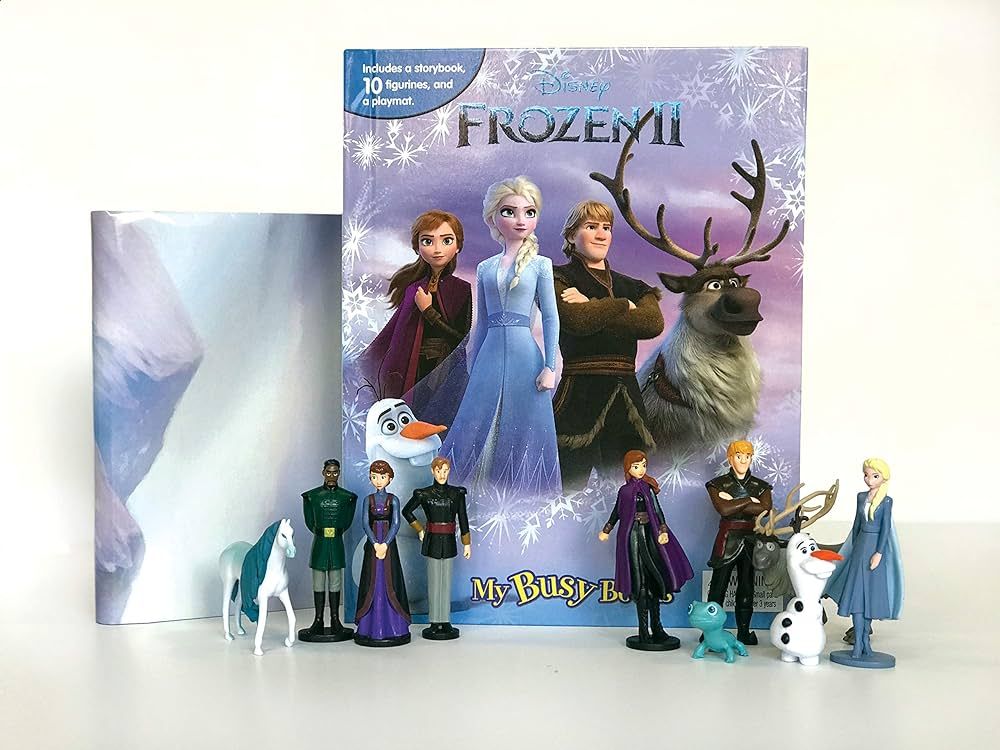 Phidal - Disney Frozen 2 My Busy Books - 10 Figurines and a Playmat | Amazon (US)