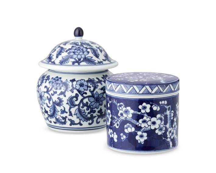 Petite Ginger Jar, Floral Vines | Williams-Sonoma