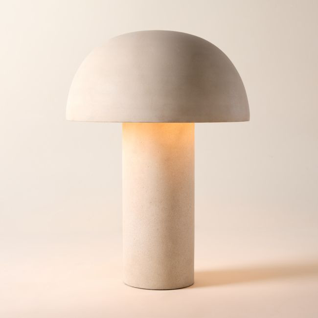 Enoki Natural Dome Table Lamp | CB2