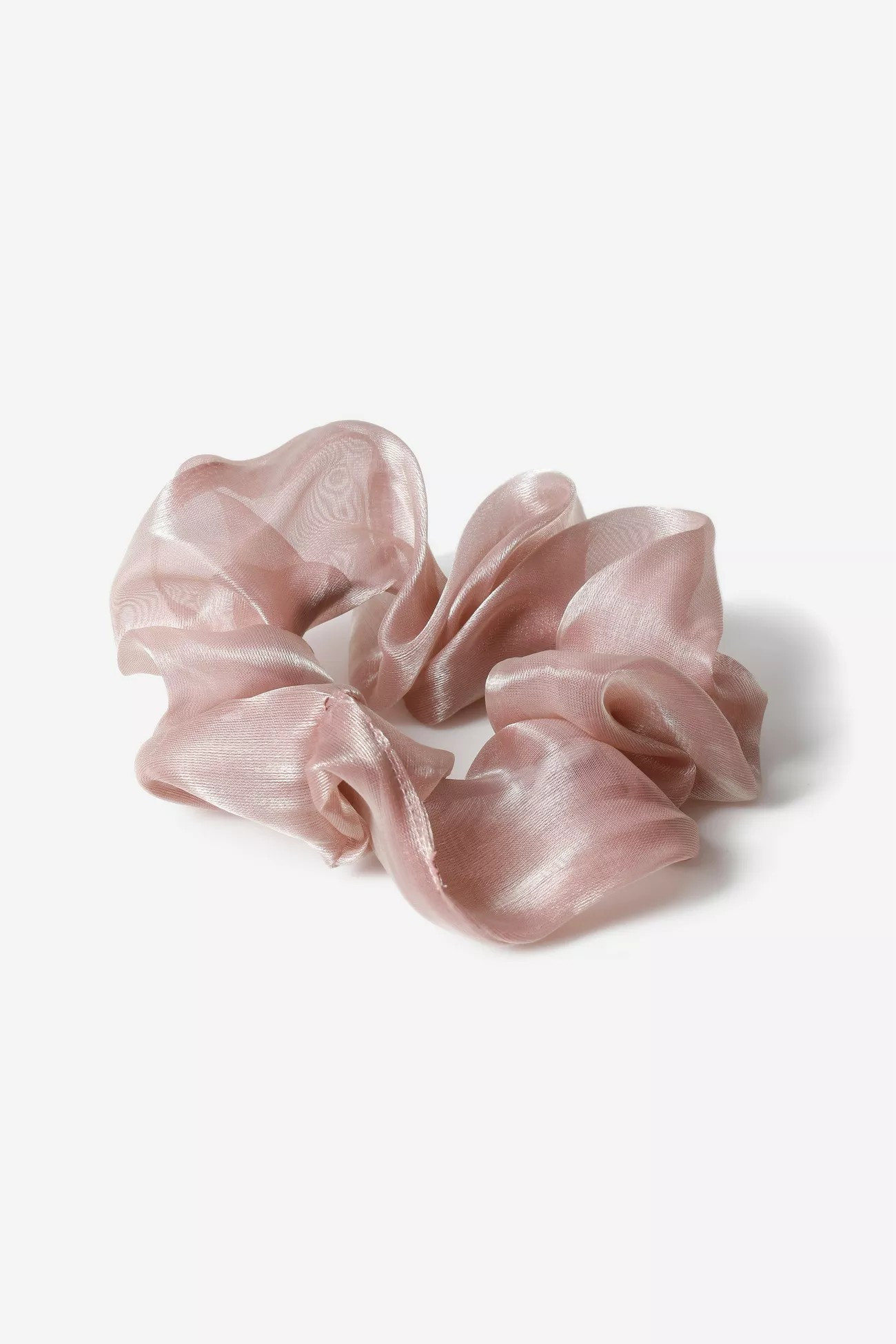 **Pink Organza Hair Scrunchie | Topshop US