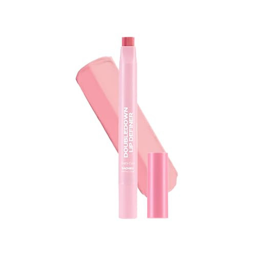 Sacheu DoubleDown Lip Definer — 2-in-1 Lip Liner & Balm — Long-Lasting Korean Make Up Lipstick with Satin Finish, Avocado Oil & Vitamin E (That's Cute) | Amazon (US)