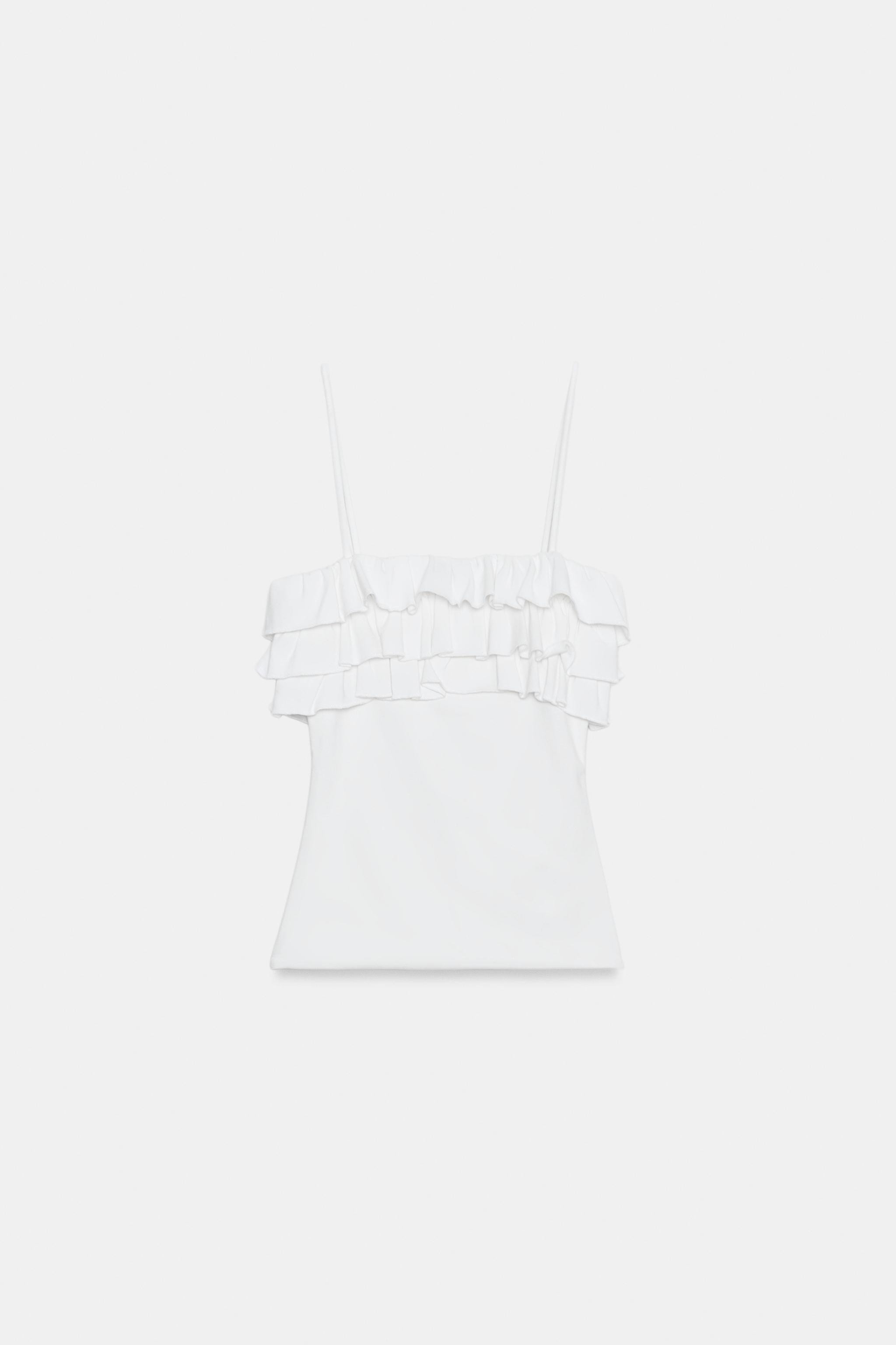 RUFFLED CAMISOLE | Zara US