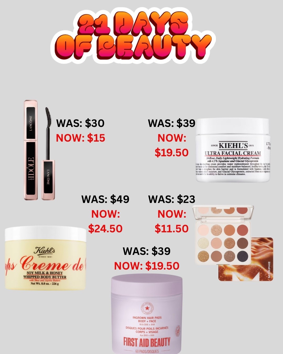 Today’s 21 Days of Beauty Ulta sales! 

#LTKSpringSale #LTKBeauty #LTKSaleAlert