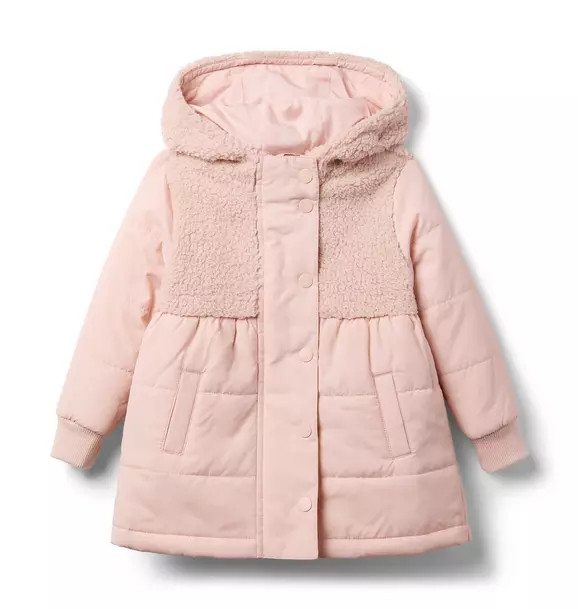 The Quilted Sherpa Coat | Janie and Jack