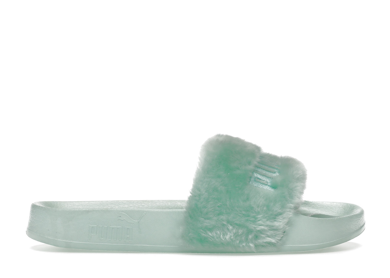 Puma Fur Slide Rihanna Fenty (Women's) Sneakers in Bay/Puma Silver | StockX
