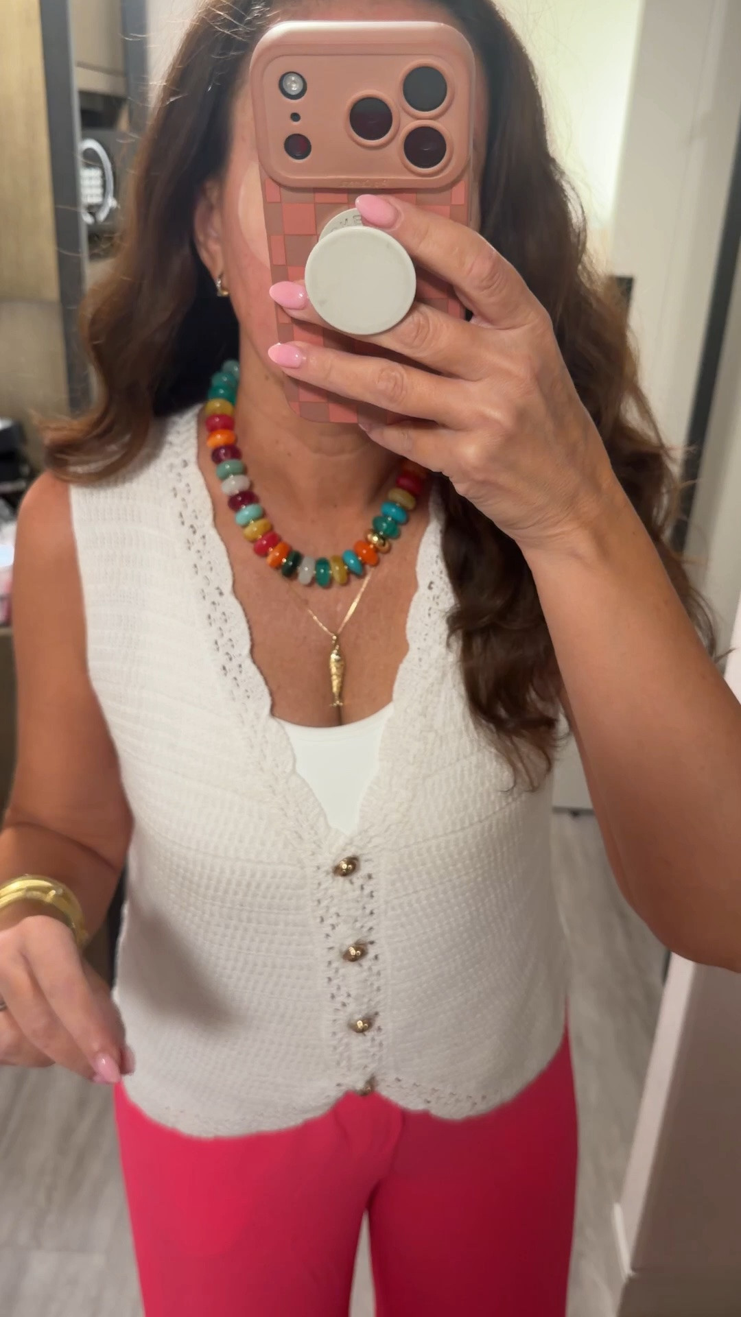 Cutest necklace stack from Amazon! 
.

#LTKootd #LTKmomlife #LTKOver40