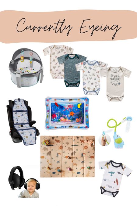 Currently Eyeing - baby boy 2-3 month old
Fisher price, portable bassinet, Harry Potter onesie, copper pearl, tummy time toy, inflatable water mat, baby shower bath toy, baby headphones, car seat cooler, reversible baby flor mat


#LTKxTarget #LTKbaby #LTKkids