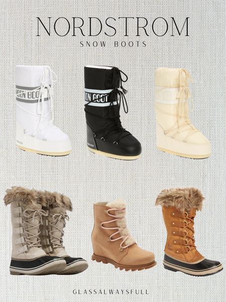 Nordstrom snow boots, gift guide for her, ski trip, moon boots, Sorel boots, winter boots, snow boots. Callie Glass @glass_alwaysfull 

#LTKshoecrush #LTKSeasonal #LTKFind