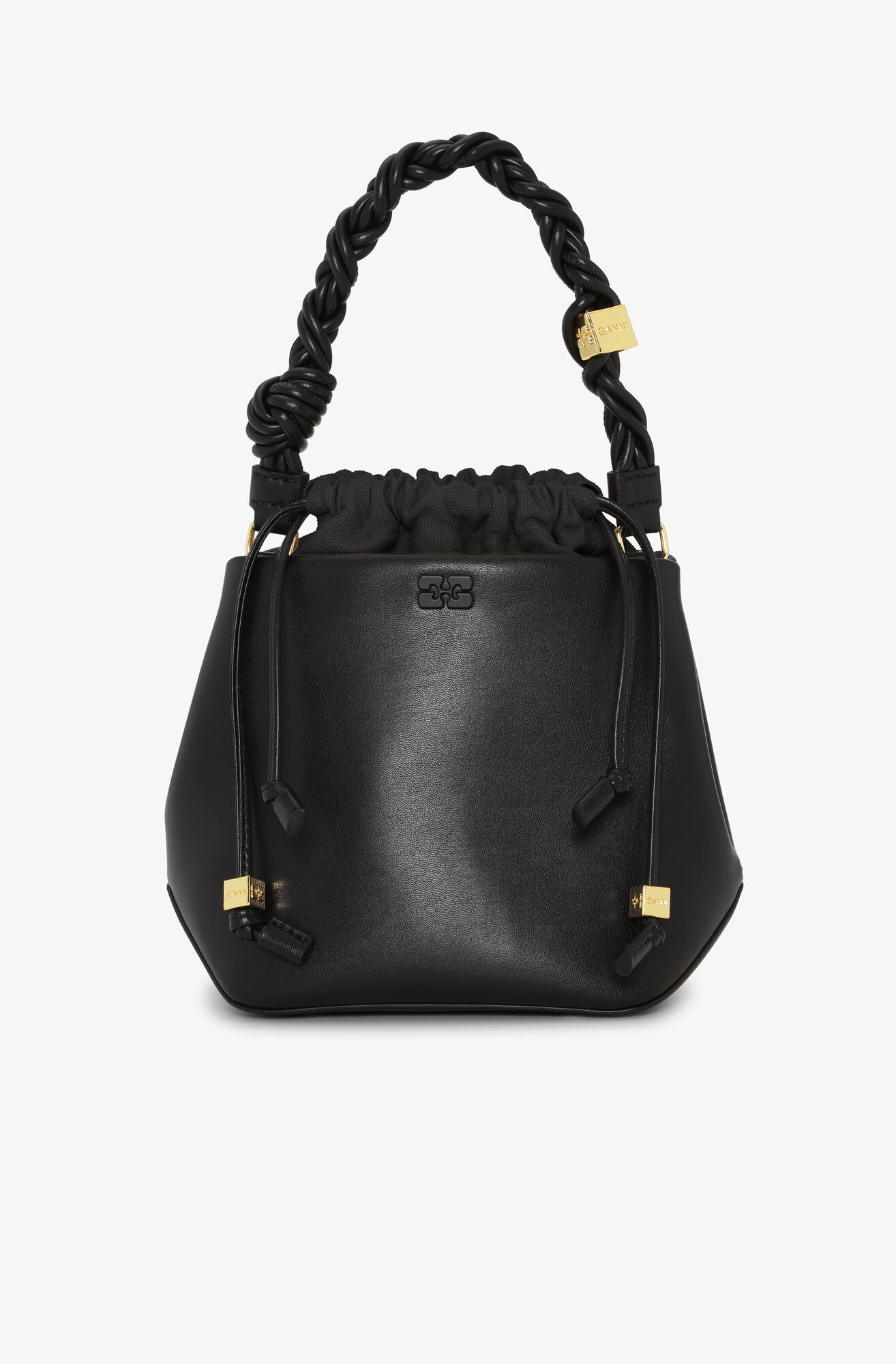 GANNI Black Bou Bucket Bag | Ganni