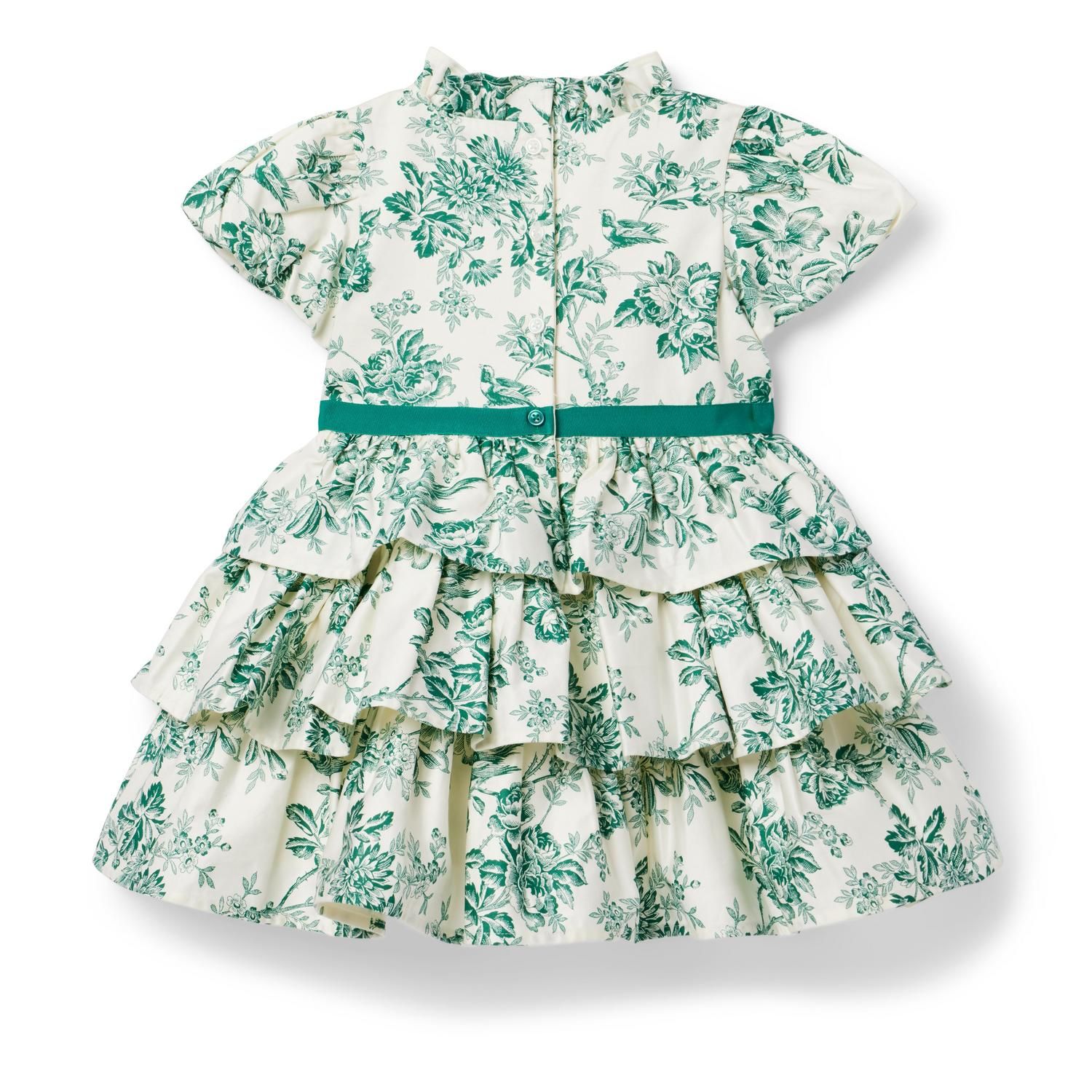 Floral Toile Tiered Dress | Janie and Jack