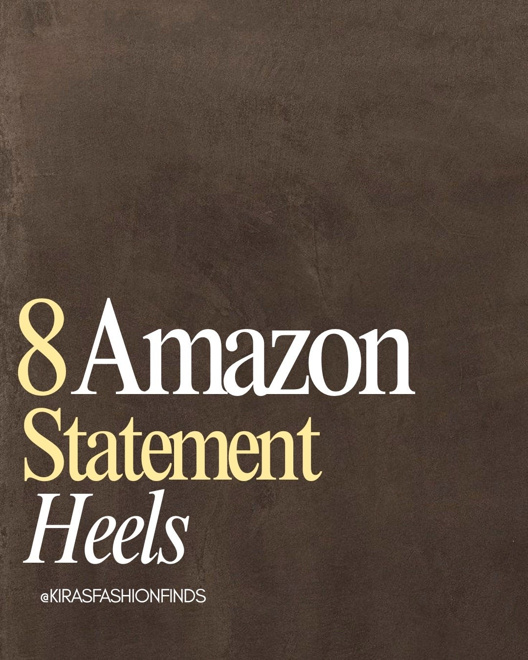 Scroll to shop! ✨ Everything is linked below. 👇🏽 

Amazon Statement Heels, Fall Outfit

📲   Download the FREE LTK app & follow me (@kirasfashionfinds) to shop all my daily finds.  #LTKootd #LTKPetite #LTKU

#LTKWedding #LTKootd #LTKCon