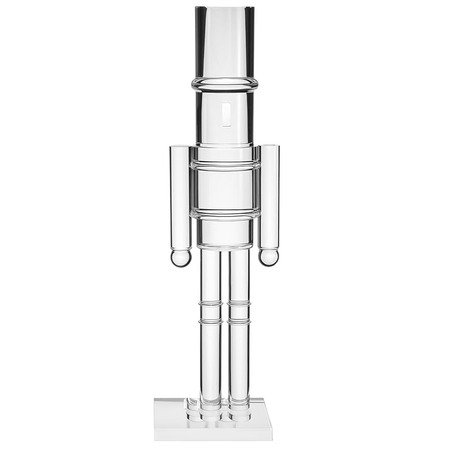 Thyle 16 Inch Christmas Acrylic Nutcracker Traditional Christmas Decorations Nutcracker Figure St... | Amazon (US)