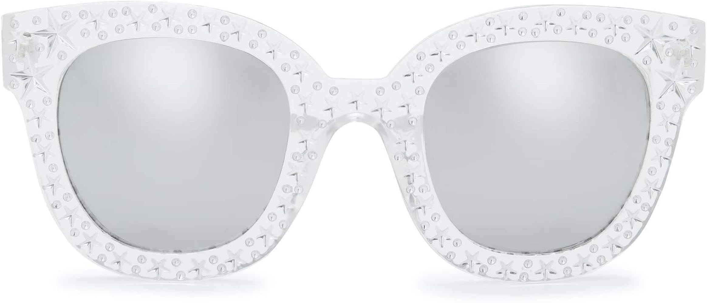 The Fresh Women Cat eye Crystal Shades Sunglasses Gift Box | Amazon (US)
