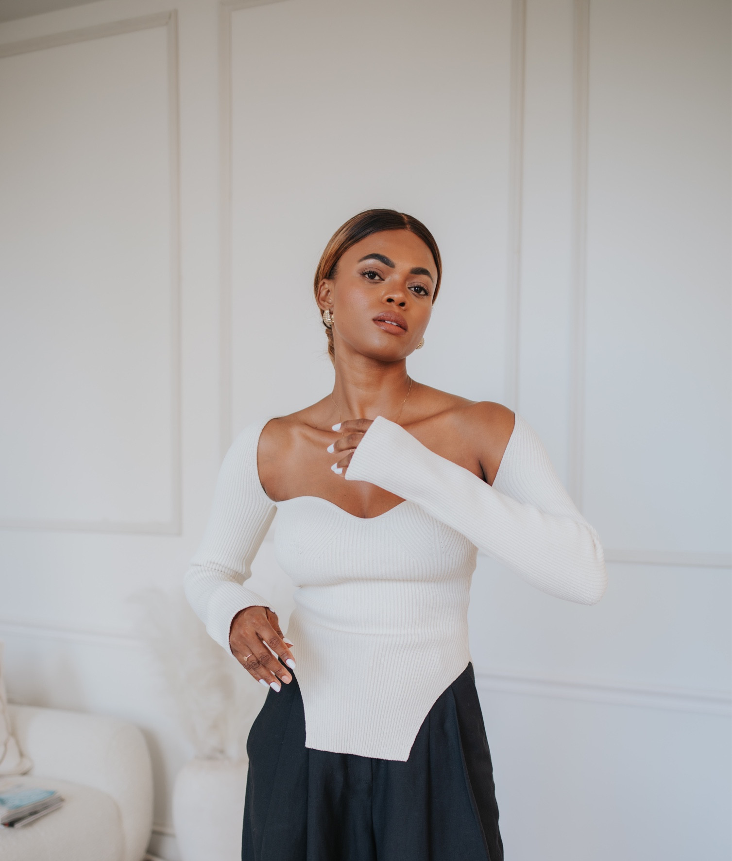 Will the real khaite plese stand up 

Wearing a size small in the Mady top



#LTKstyletip #LTKworkwear #LTKSeasonal