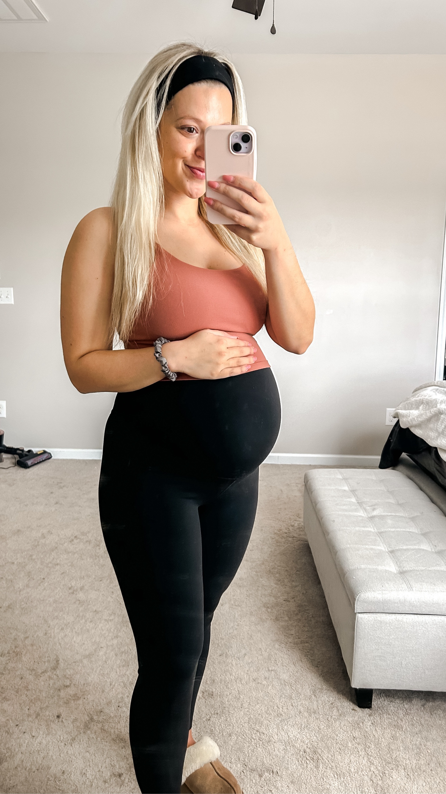 The best maternity leggings!! Quality is similar to Lululemon 🤍🙌🏼 #maternity #pregnancy #bumpfits 

#LTKbaby #LTKfindsunder50 #LTKbump