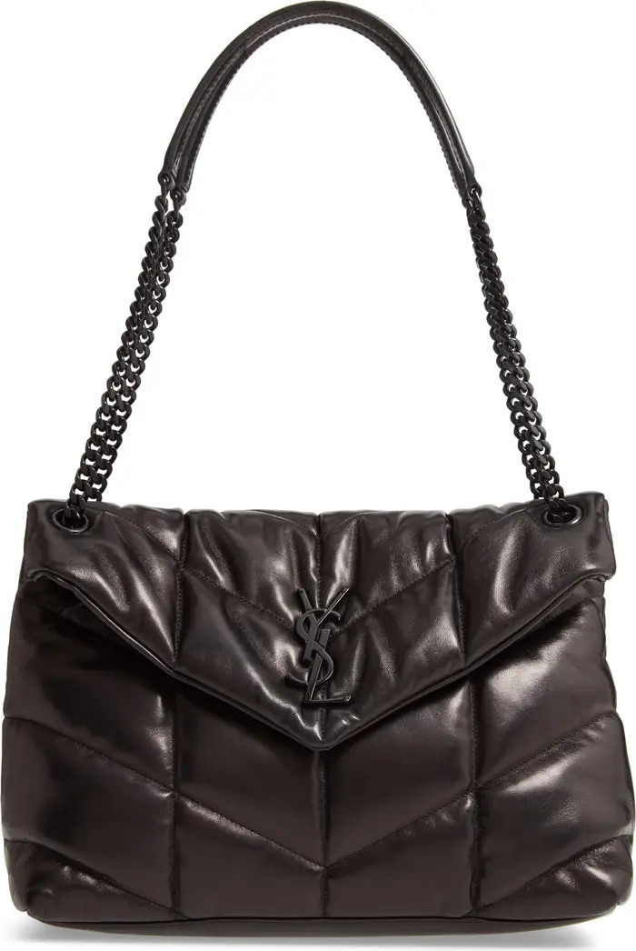 Medium Loulou Quilted Puffer Leather Shoulder Bag | Nordstrom