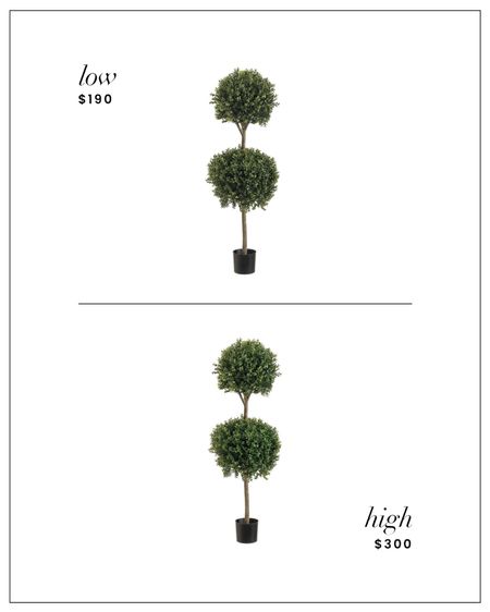 High / Low:Double Ball-shaped Boxwood Topiary

#LTKhome