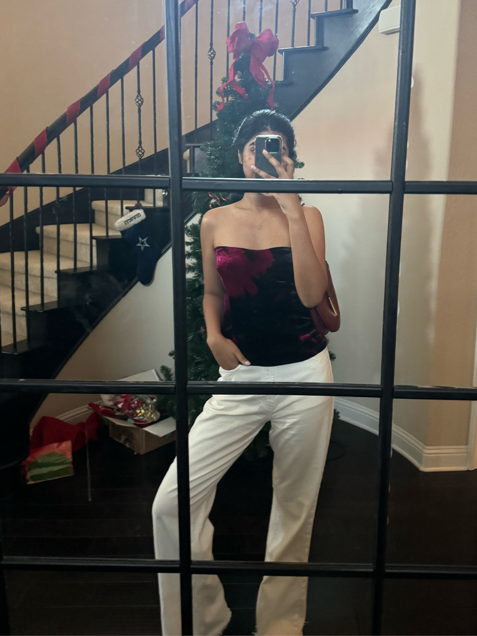 holiday velvet top - on sale!!

#LTKstyletip #LTKsalealert #LTKfindsunder100