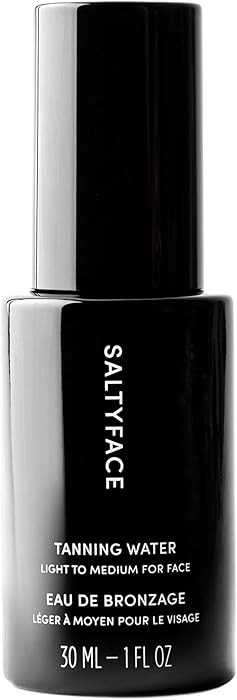 SALTYFACE - Tanning Water (Light to Medium) - Self Tanner for Face, Neck, Ears, Chest - No Color ... | Amazon (US)