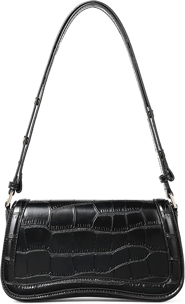 CLUCI Small Shoulder Bags,Crossbody Purses for Women Vegan Leather Handbag Clutch Hobo Purse | Amazon (US)