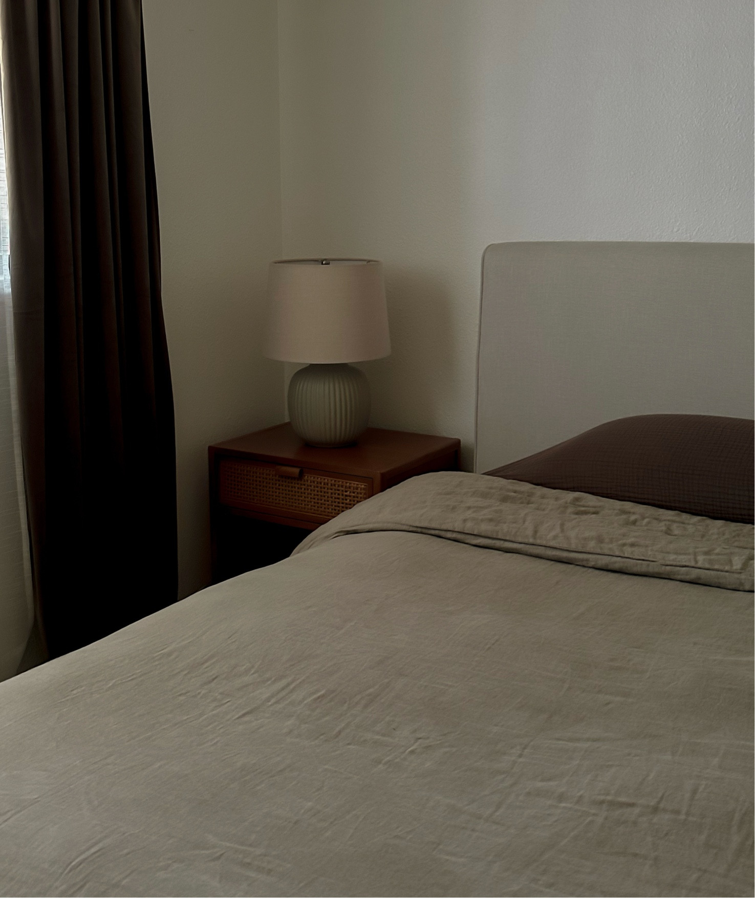 My duvet cover is sold out but linking similar ones. Curtains are in color ‘Taupe’. They look more brown and I loooove them. 

#LTKHome #LTKSaleAlert #LTKFindsUnder100