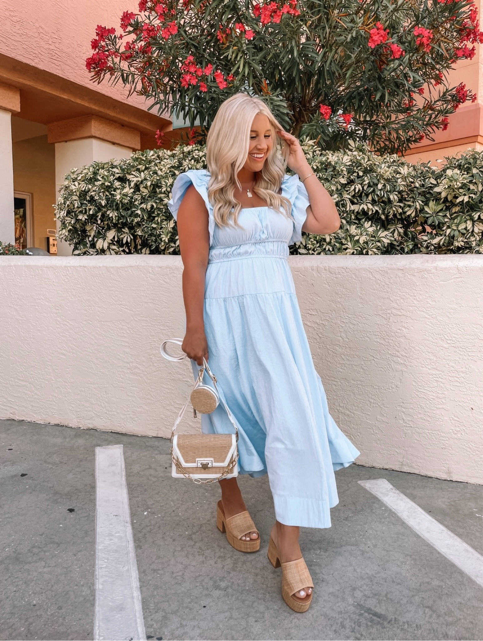 Hope you all had a lovely Memorial Day Weekend 🩵// Dress is @petalandpup - Everything linked on my @shop.ltk page! 
•
•
•


#LTKStyleTip