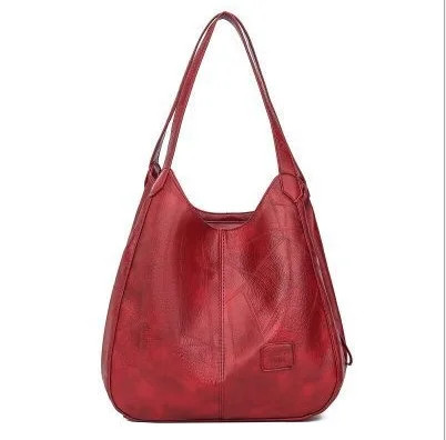 yeacher 2022 Retro Soft Leather Crossbody Bag for Women - Stylish Red Tote with Unique Material, ... | Walmart (CA)