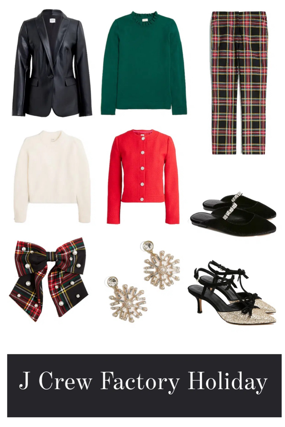 J Crew Factory Holiday Clothing

J Crew Factory’s holiday collection is so versatile — most of these pieces can be worn to work or to a party/night out with some slight adjustments (adding heels or a statement jewelry piece). I love their holiday accessories since they don’t break the bank, too!

#LTKSeasonal #LTKHoliday #LTKParties