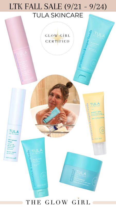 I am so excited for the #LTKFallSale starting today! A lot of my favorite brands are featured including #Tula ✨ Here are some of my favorite Tula Skincare products!! 

#LTKover40 #LTKbeauty #LTKSale
