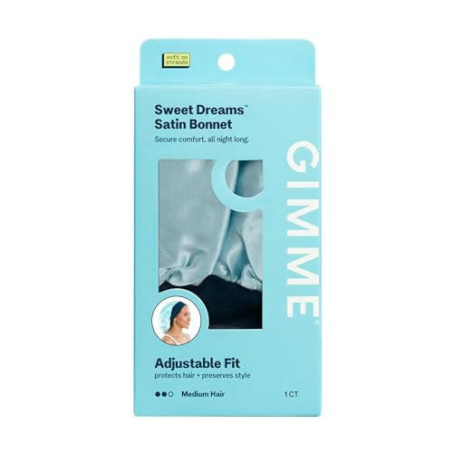 GIMME Beauty Sweet Dreams Satin Bonnet - Ultra-Soft Sleep Bonnet - Smooth & Frizz-Free Hair - Bre... | Amazon (US)