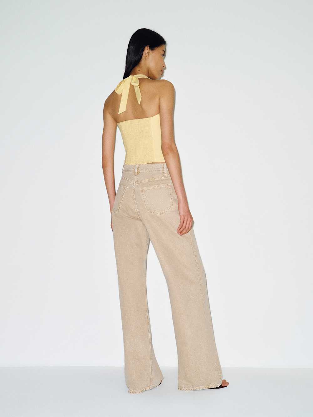 Malika Linen Top | Reformation (Global)