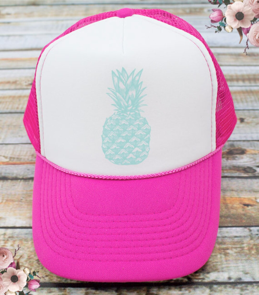 Pineapple Bride Tribe Bachelorette Trucker Hat -Custom Bachelorette Party Hat, Bridesmaid Hat for... | Etsy (US)