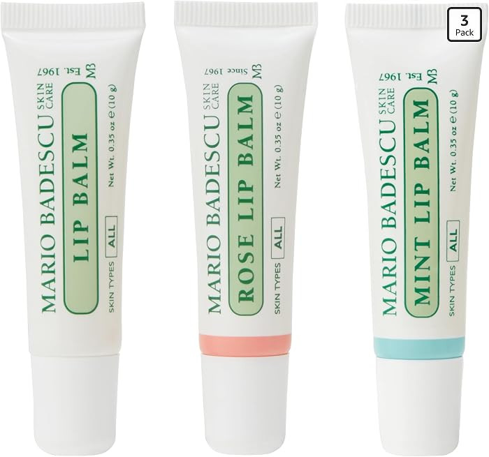 Mario Badescu Moisturizing Lip Balm for Dry Cracked Lips, Infused with Coconut Oil and Shea Butte... | Amazon (US)