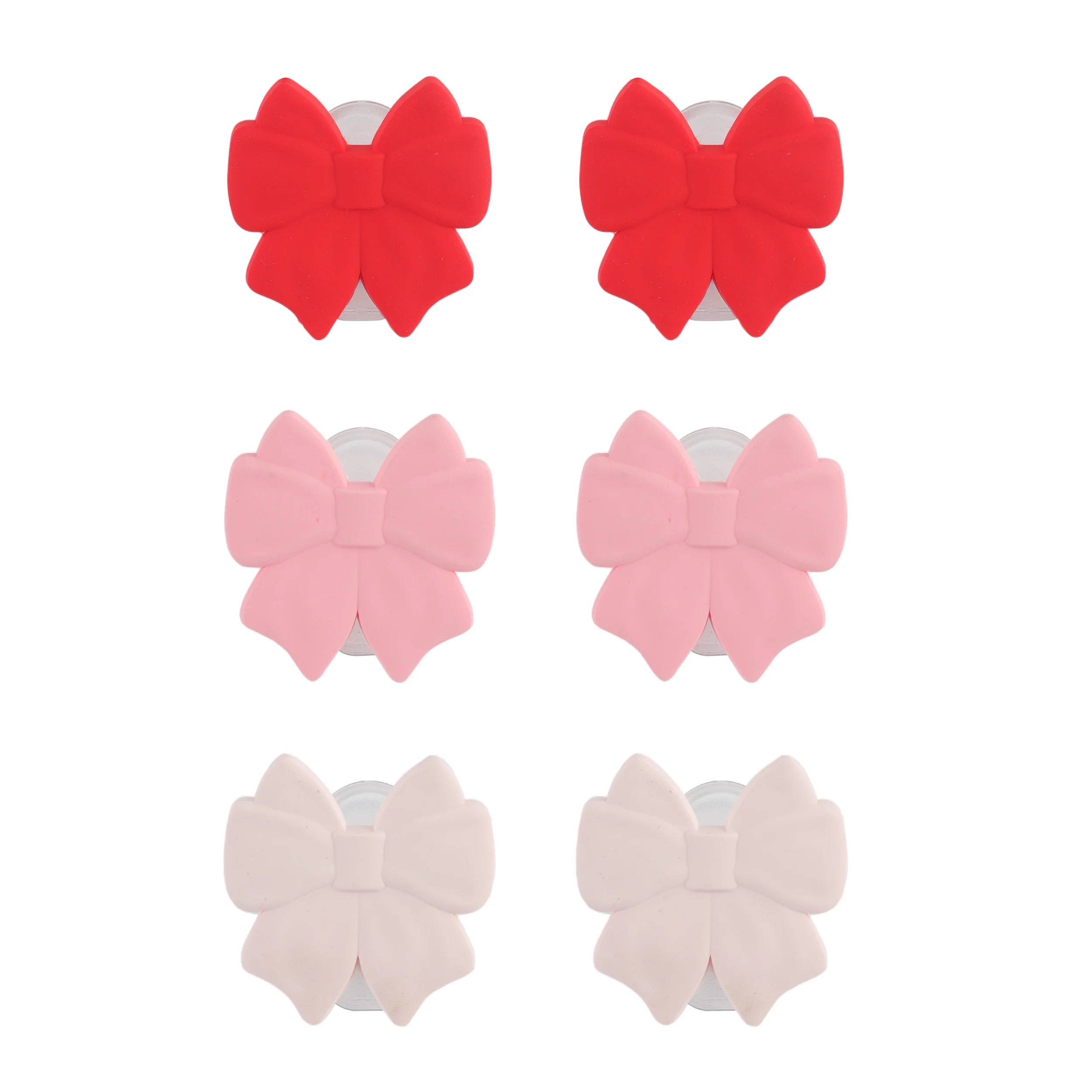 Cook with Color 6 Piece Bag Clip Set with Magnetic Backs, Bow | Walmart (US)