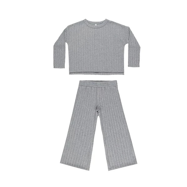 Kids' Rylee + Cru Kids' Cozy Rib Knit Set 6/7 | Scheels