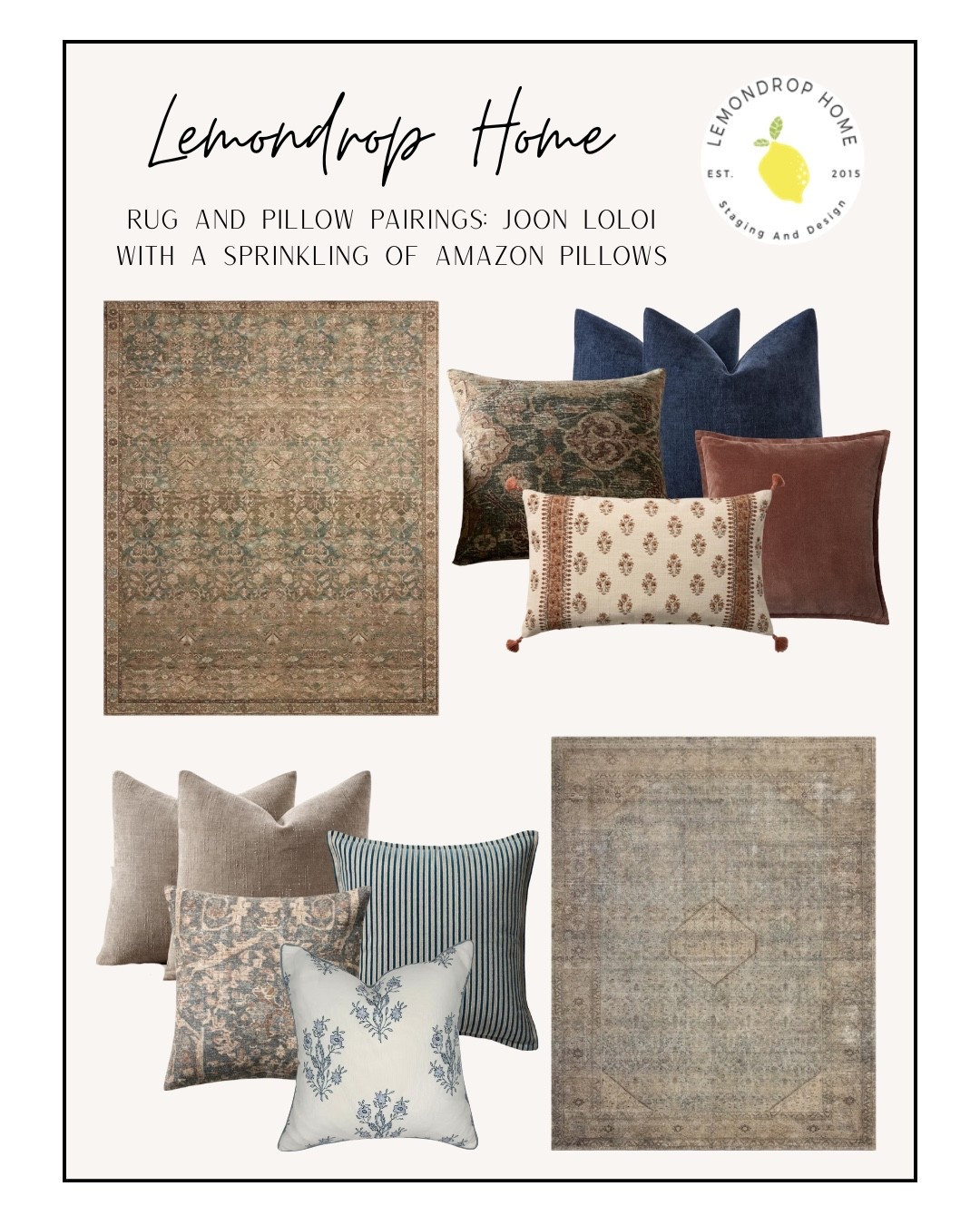 Easily transform your space with a simple and inexpensive swap of a rug and pillow covers. Pro tip: buy covers that are the same size as your existing pillows. If you want this change to be seasonal, just put the new cover right over the old one and then remove when you are ready to go back to your original selections. Super easy! 

#LTKSaleAlert #LTKFindsUnder100 #LTKHome