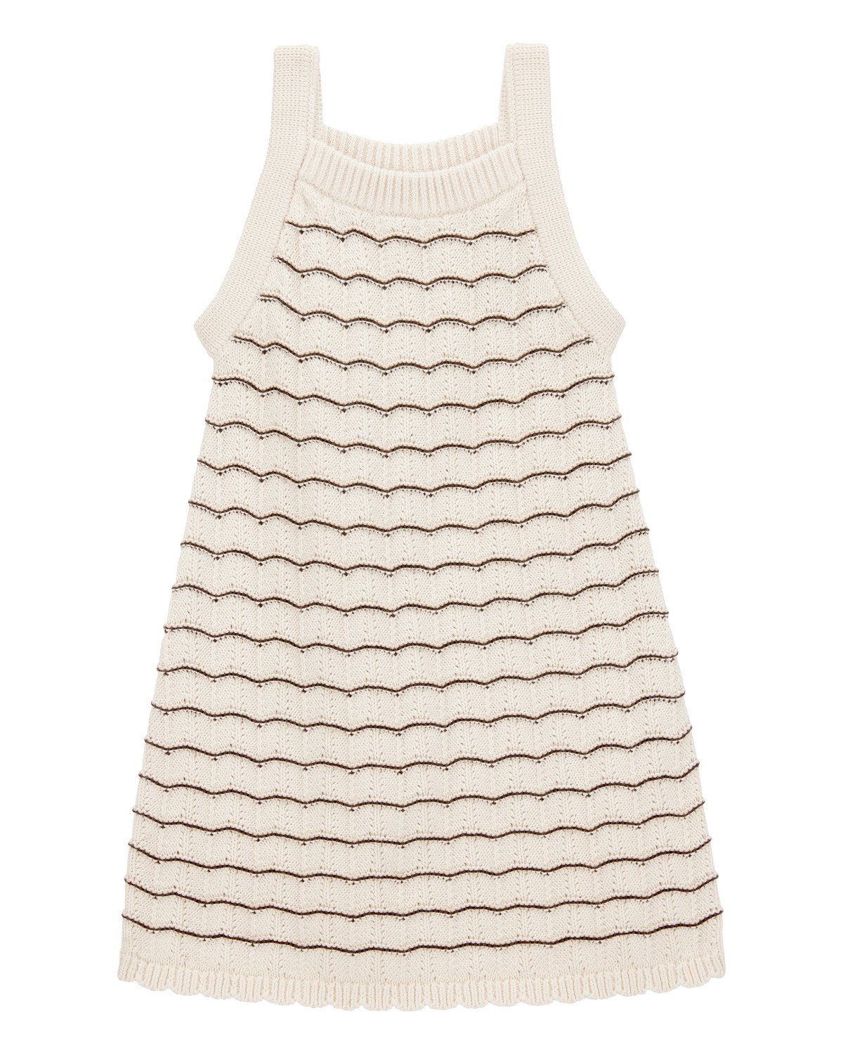 Toddler Striped Crotchet Knit Tank Dress | Carter's Inc