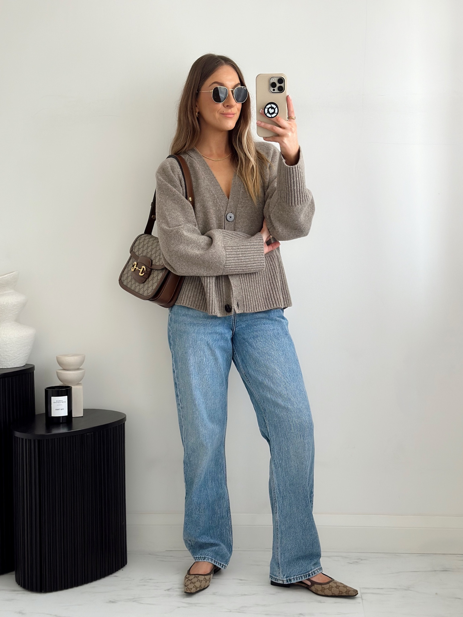 Cardigan outfit 🧶

#LTKSeasonal #LTKstyletip #LTKshoecrush