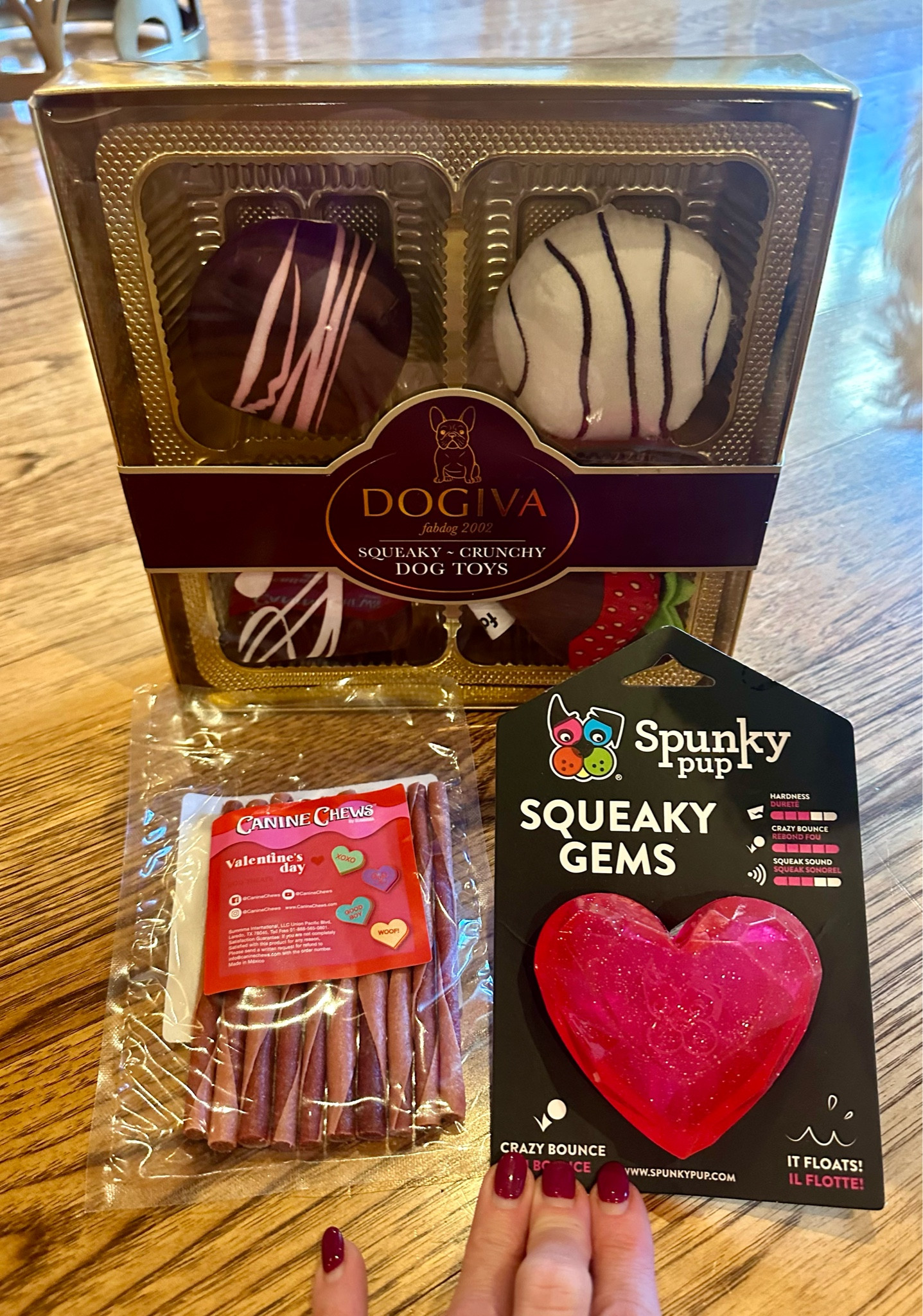 Valentine Dog Gifts 

Don’t forget about your sweet furbaby on Valentine’s Day! So many fun gift ideas to spoil them. Still available to get in time for Valentine’s Day! ❤️

dog treats, V-Day dog gifts, gifts for your dog, toys for your dog, dog toys, dog dresses, dog chews, 



#LTKGiftGuide #LTKSeasonal #LTKfindsunder50
