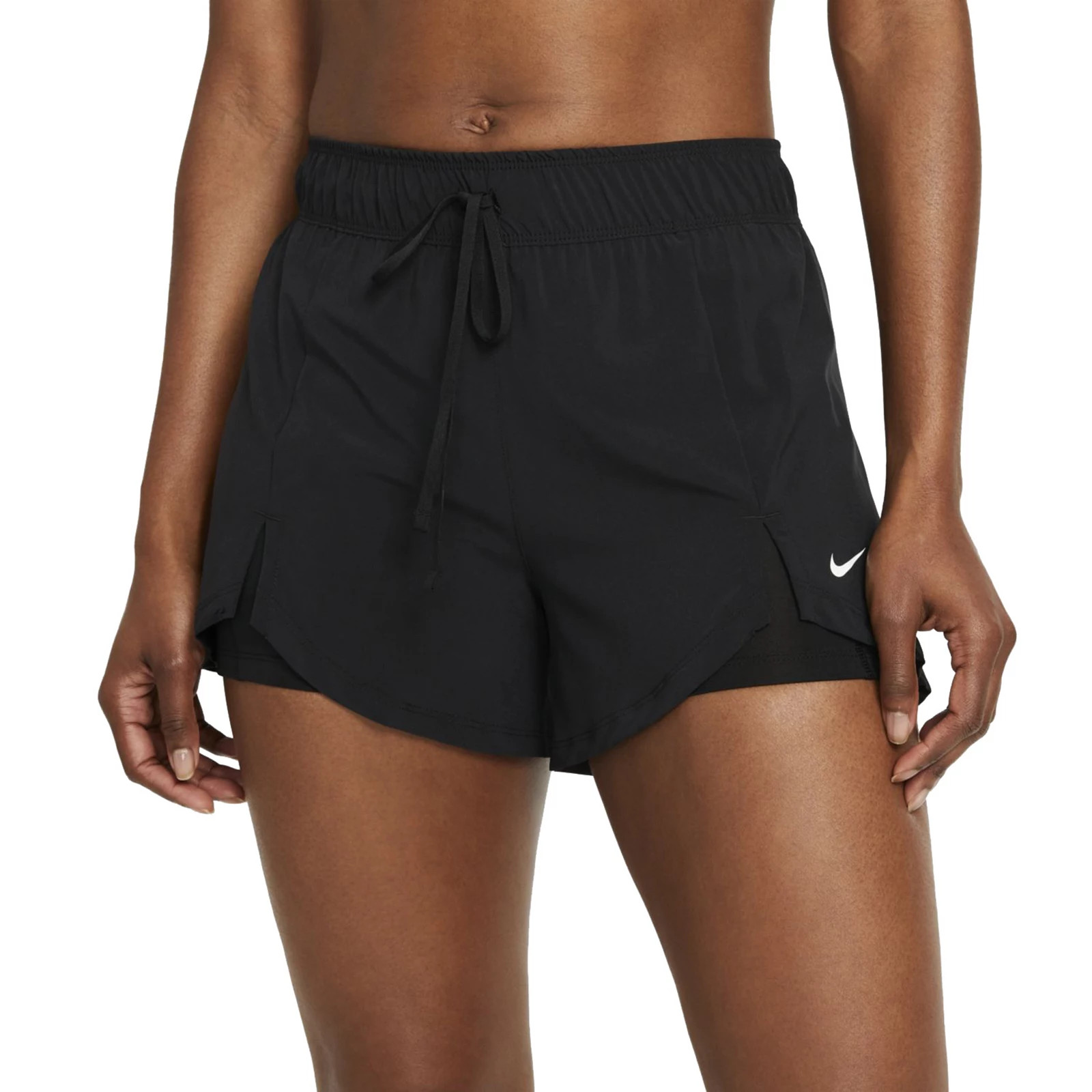 Women's Nike Flex Essential 2-in-1 Training Shorts, Size: XL, Grey | Kohl's