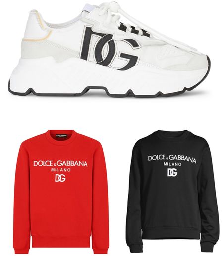 Dolce and Gabbana sweatshirt and shoes #luxurygifts #luxgiftguide #designershoes

#LTKGiftGuide #LTKshoecrush #LTKfamily