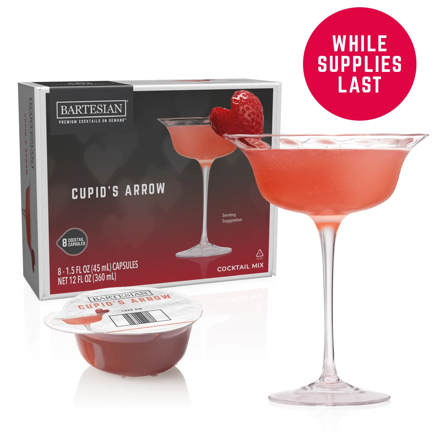 Cupid's Arrow - Valentine's Day Cocktail | Bartesian
