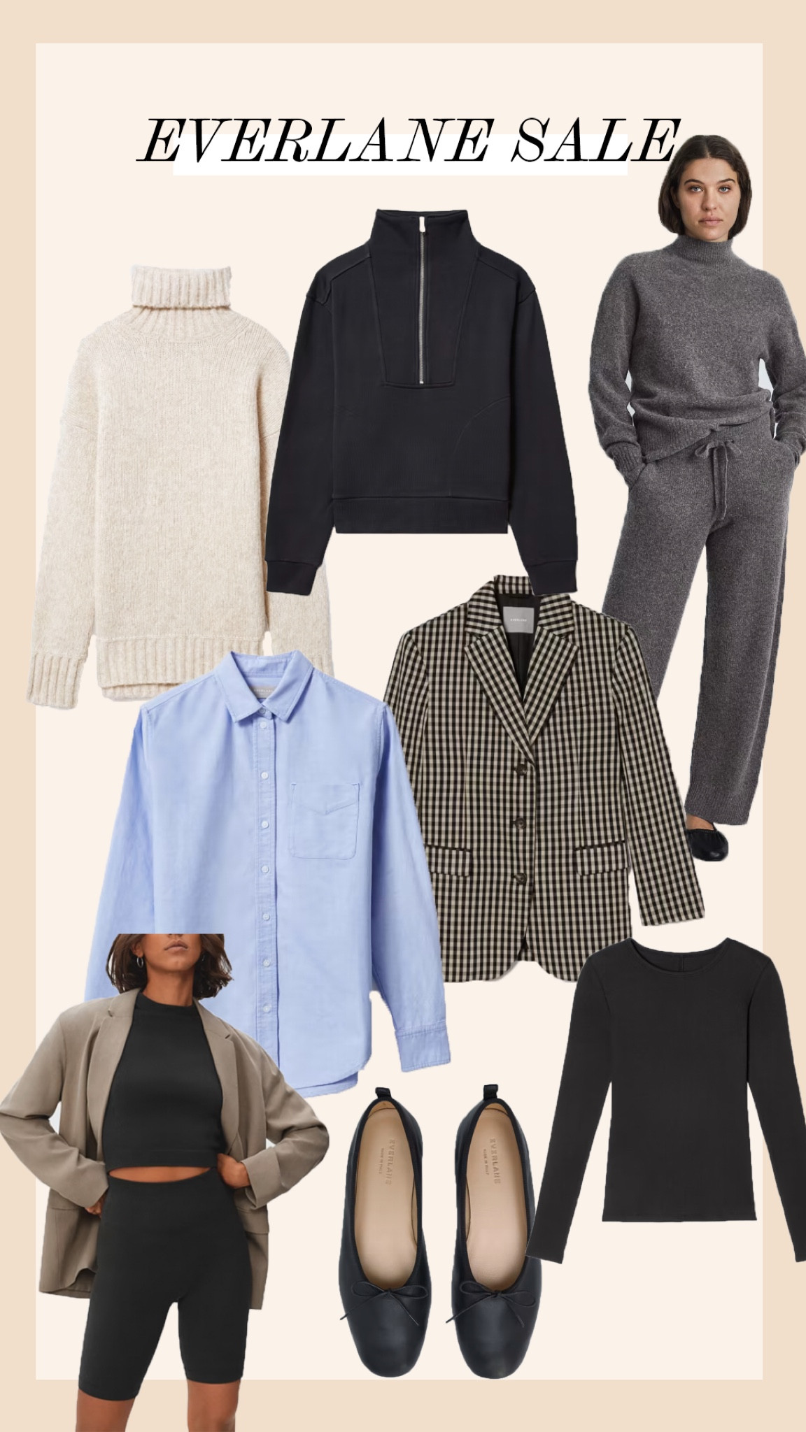 25% sale on everything — Everlane 

#LTKsalealert #LTKSeasonal