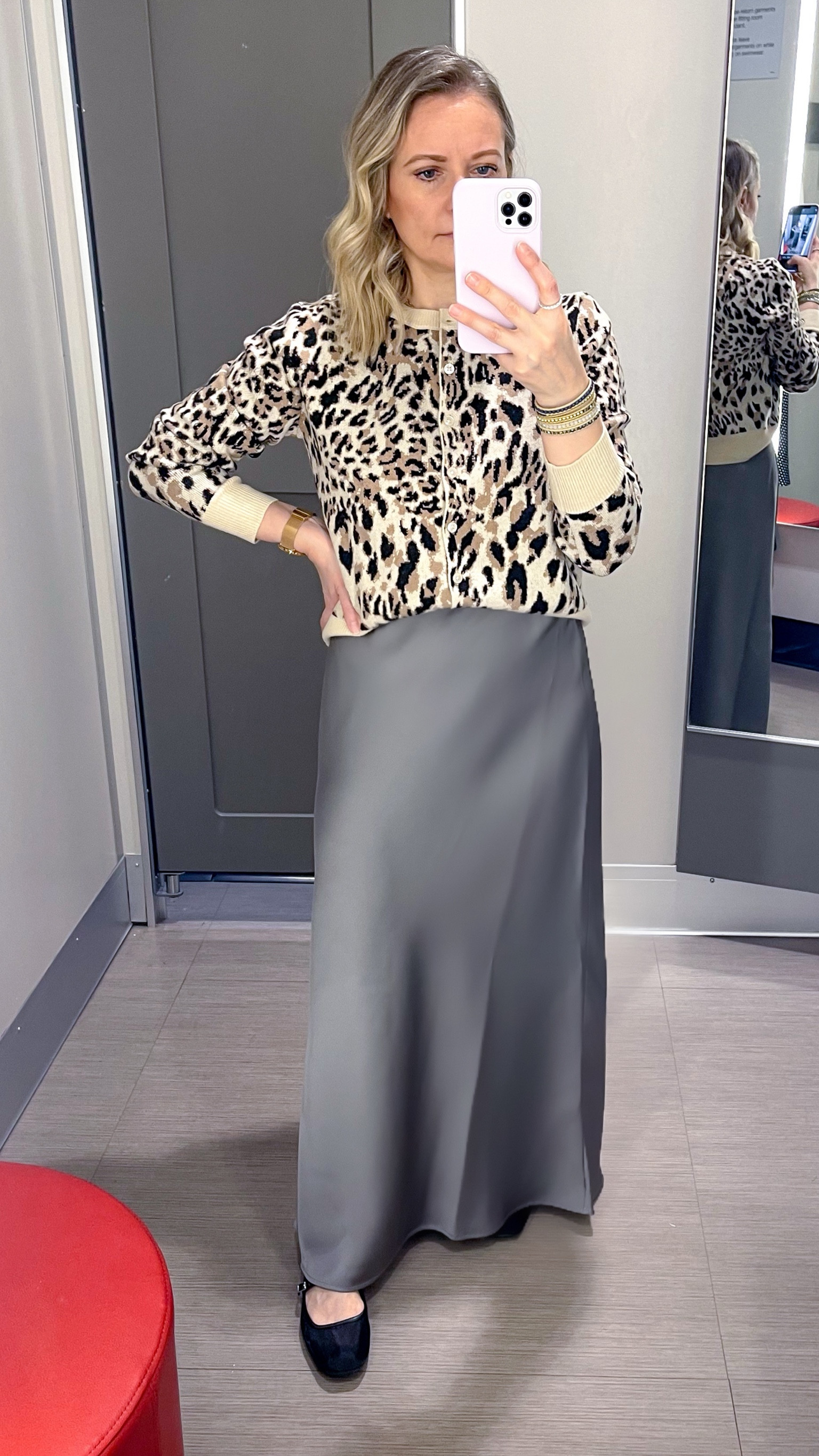 Target outfit idea. Xs in sweater and skirt. Love the sweater, so soft and only $20. 







Target Circle week, target sale, fall outfit, Target sailor pants, wide leg jeans, animal print sweater, leopard print sweater, sweater gift, maxi skirt, satin skirt, slip skirt, target skirt, 

#LTKHoliday #LTKOver40 #LTKVideo #LTKSaleAlert #LTKSeasonal #LTKFindsUnder50 #LTKShoeCrush #LTKStyleTip
